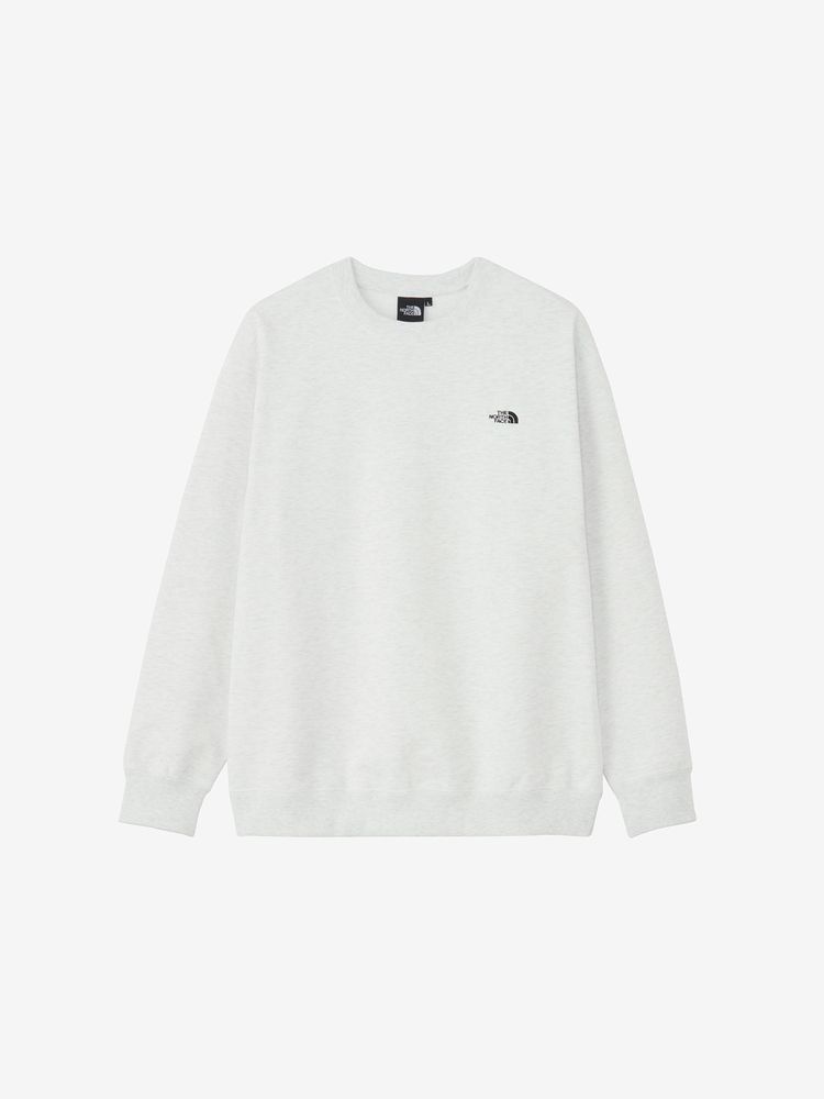 THE NORTH FACE(ザ・ノース・フェイス) ｜スモールロゴヘザースウェットクルー（ユニセックス）