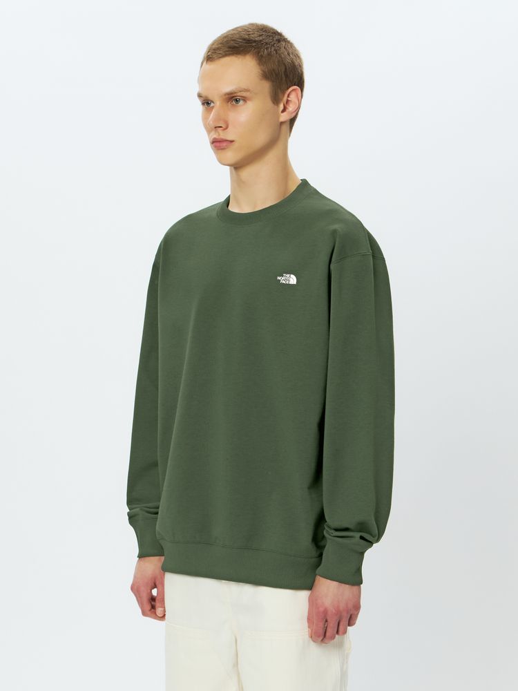 ノースフェイス　THE NORTH FACE スモールロゴヘザースウェットクルー ノースフェイス/THE NORTH FACE スモールロゴヘザースウェット