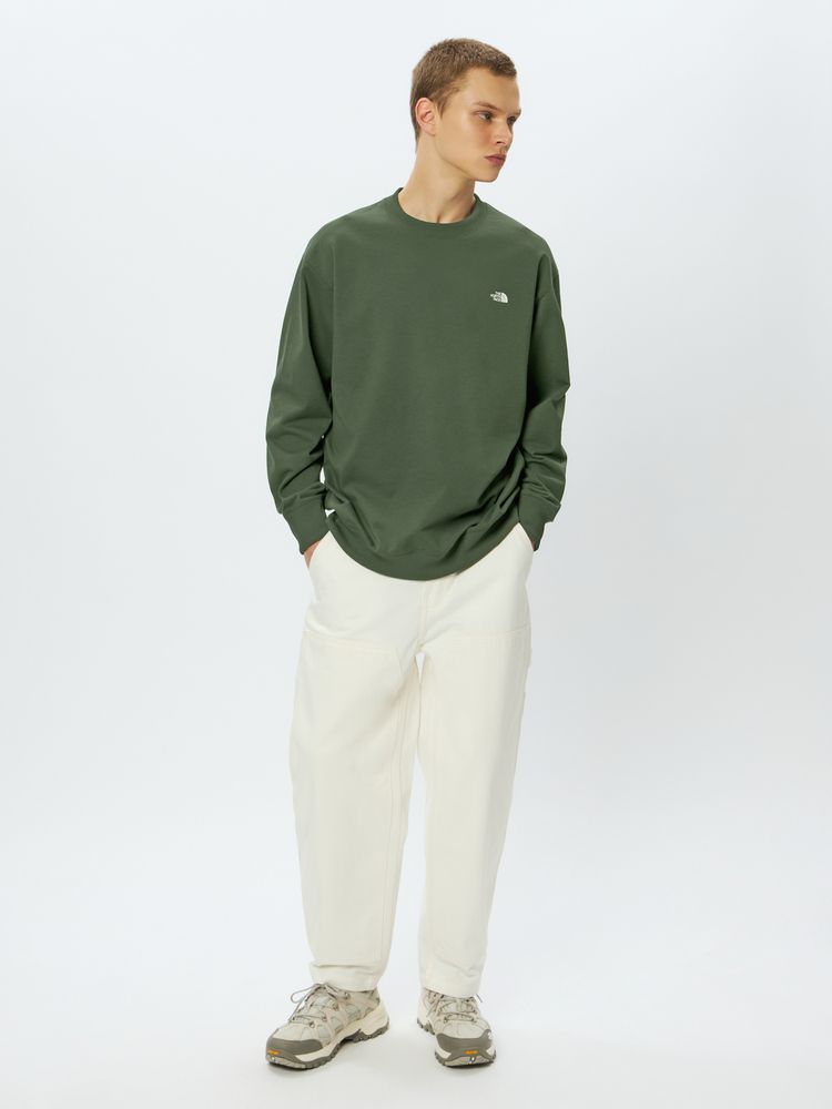 THE NORTH FACE(ザ・ノース・フェイス) ｜スモールロゴヘザースウェットクルー（ユニセックス）