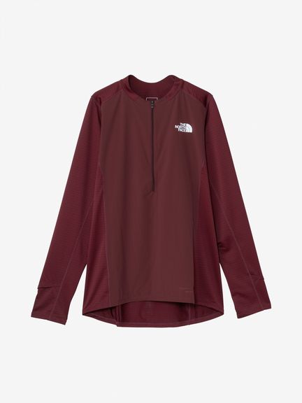 公式】ロングスリーブハイブリッドドライドットライトクルー