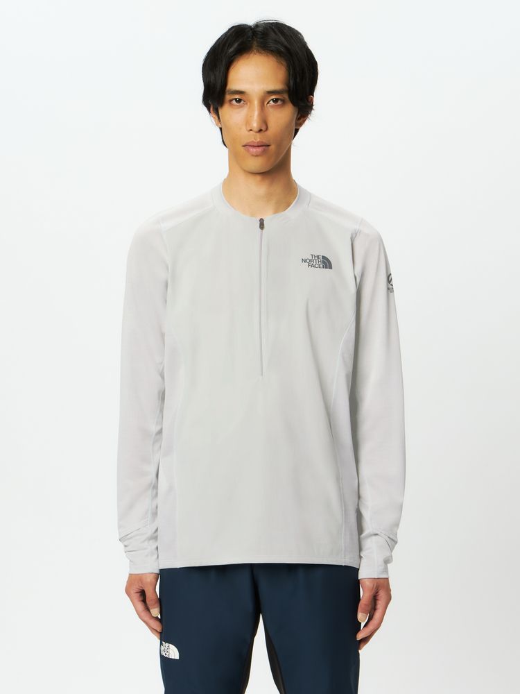 THE NORTH FACE(ザ・ノース・フェイス) ｜ロングスリーブハイブリッドドライドットライトクルー（メンズ）