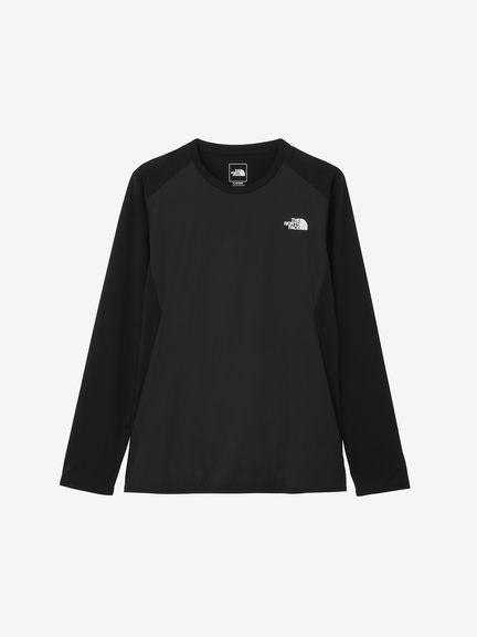 GOLDWIN◆長袖Tシャツ/S/コットン/BLK/無地 公式】ワッフルドライロングスリーブティーシャツ（ユニセックス