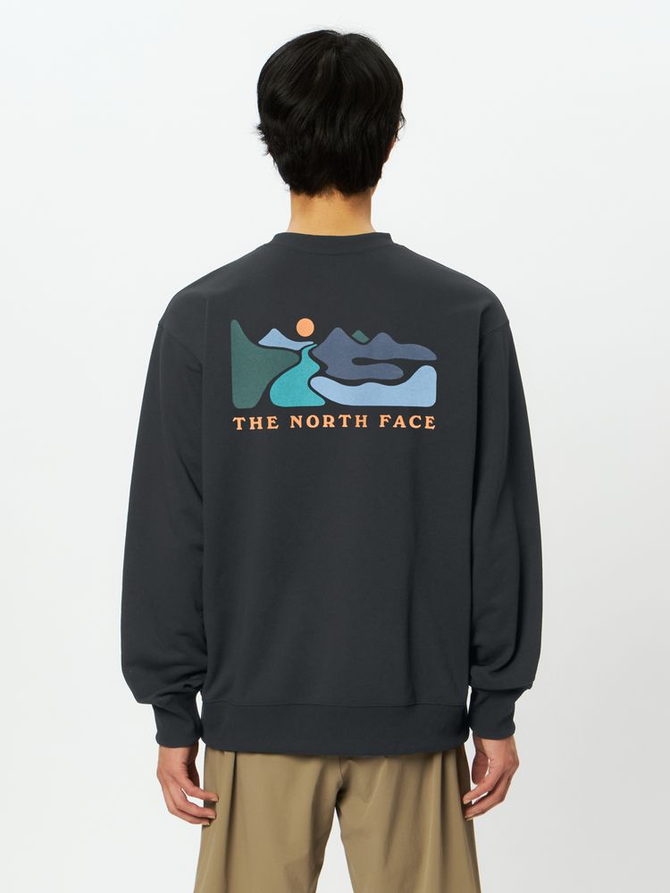 THE NORTH FACE Graphic Sweat Crew Lサイズ 公式・限定】グラフィックスウェットクルー（ユニセックス）｜ザ