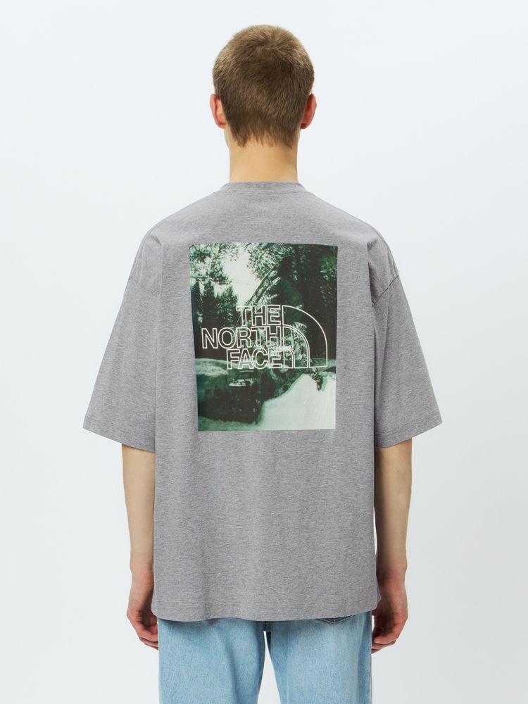 THE NORTH FACE(ザ・ノース・フェイス) ｜ショートスリーブフリーライドスクエアロゴティー（ユニセックス）