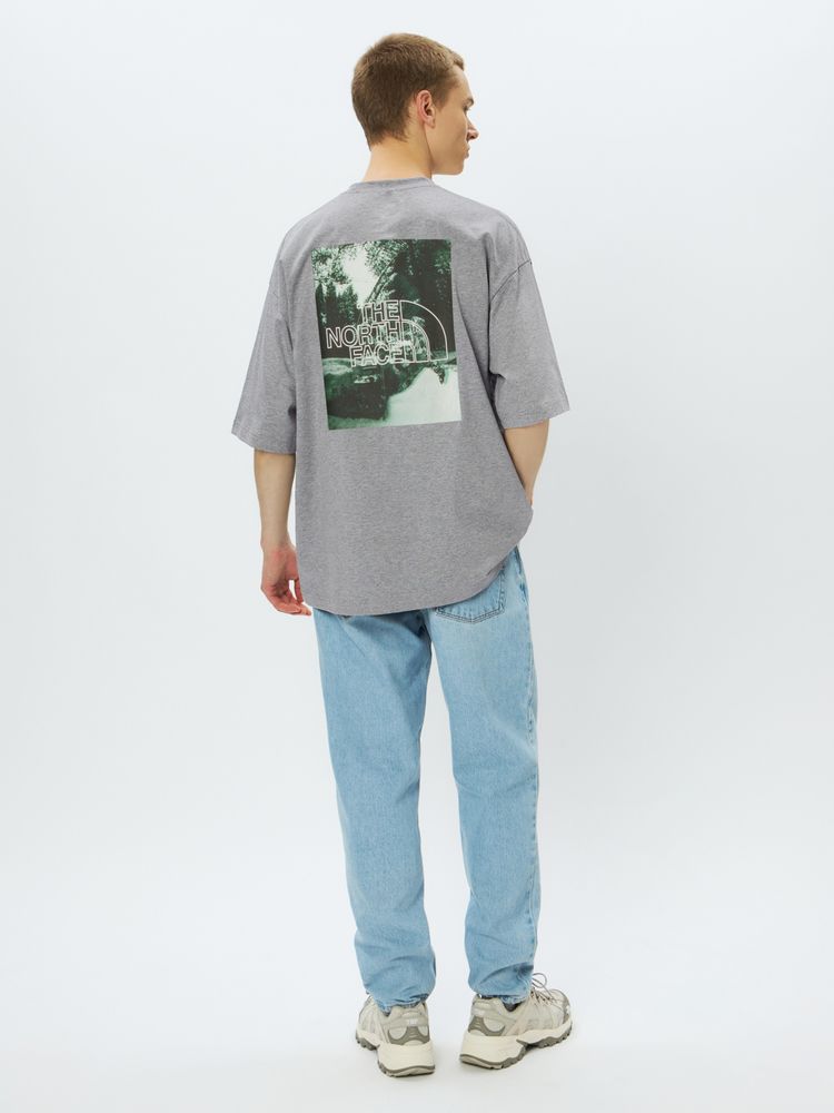 THE NORTH FACE(ザ・ノース・フェイス) ｜ショートスリーブフリーライドスクエアロゴティー（ユニセックス）