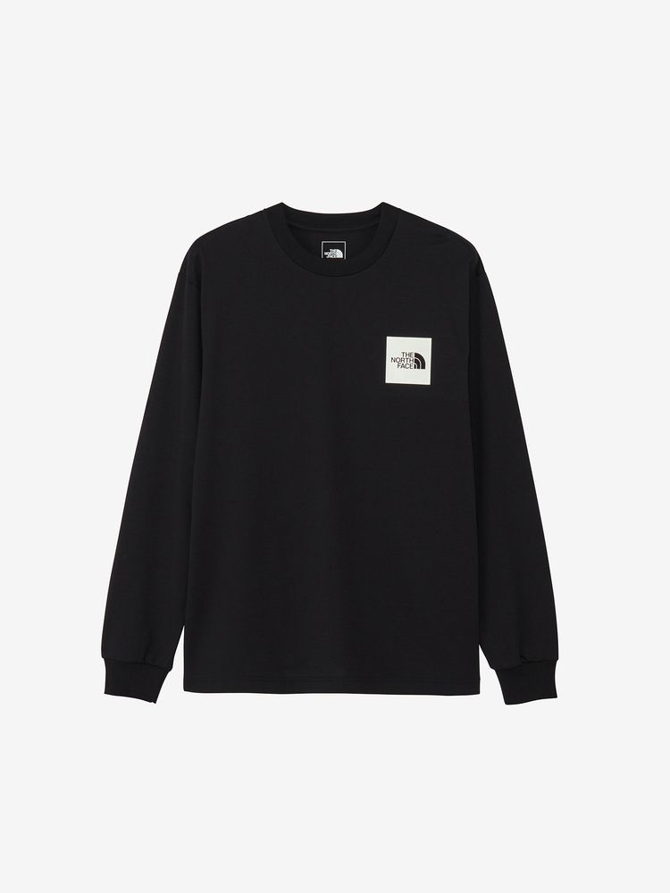 THE NORTH FACE(ザ・ノース・フェイス) ｜ロングスリーブスクエアロゴティー（ユニセックス）