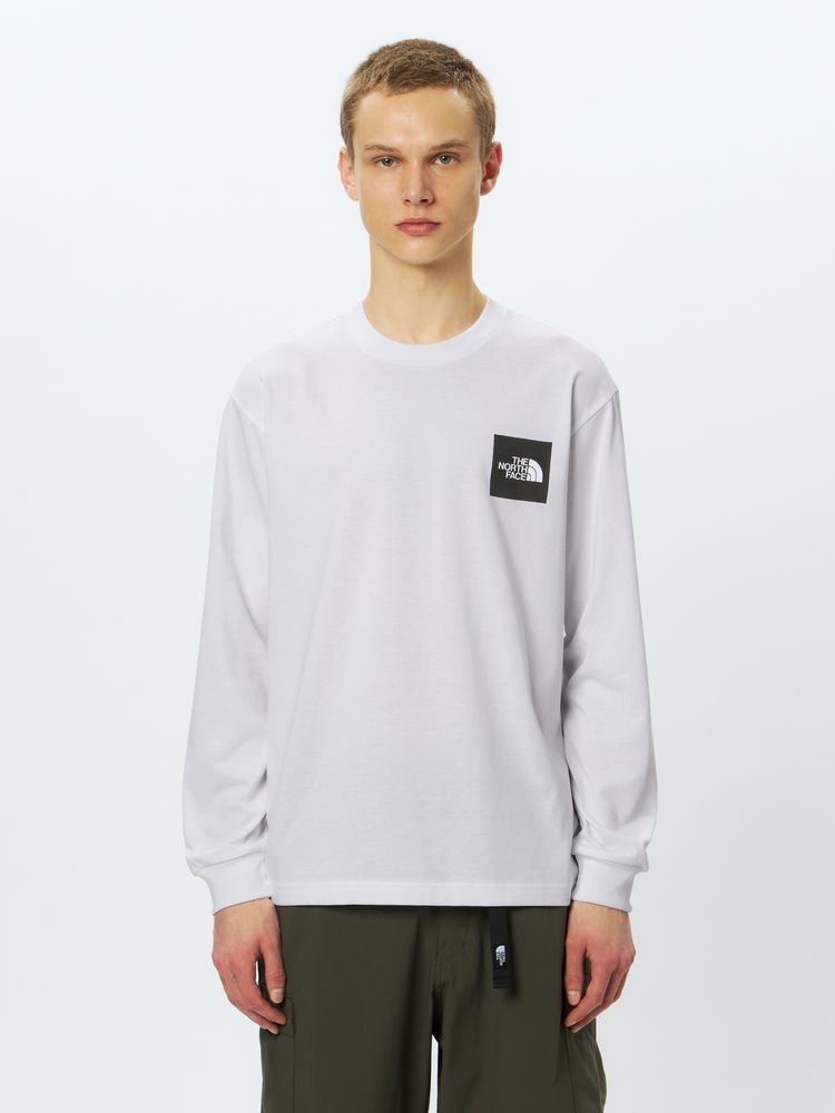 【送料無料】THE NORTH FACE ロングスリーブスクエアロゴティー THE NORTH FACE＞ロングスリーブ スクエア ロゴ Tシャツ