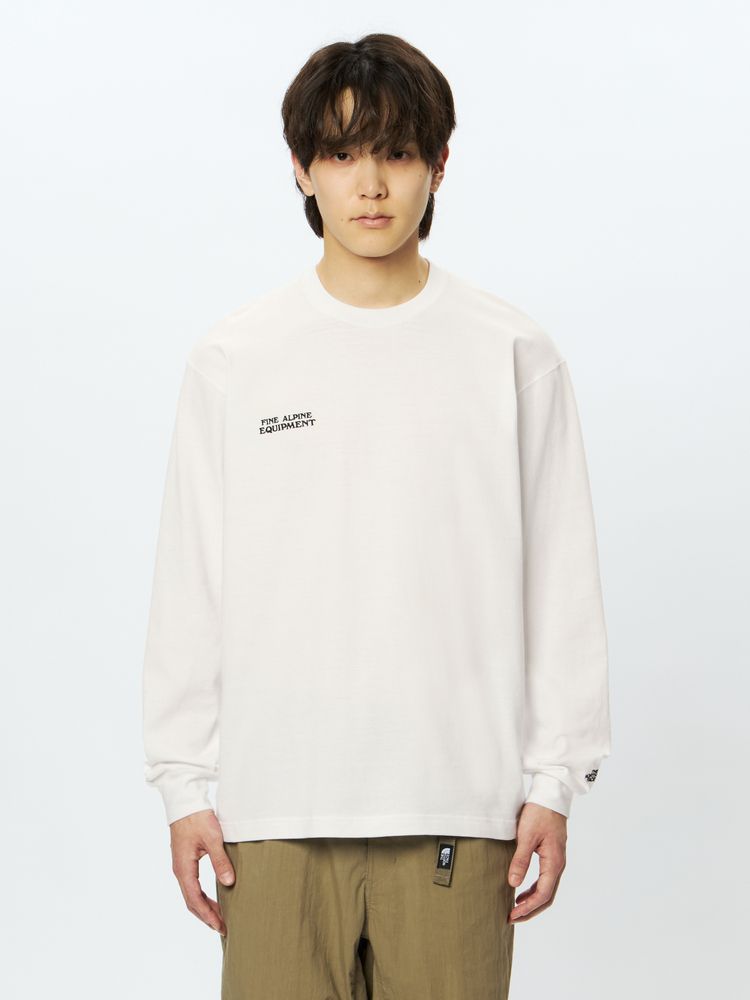 THE NORTH FACE ノースフェイス L/SファインアルパインTee ユニセックス NT82537 公式・セール】ロングスリーブファインアルパインティー（ユニセックス