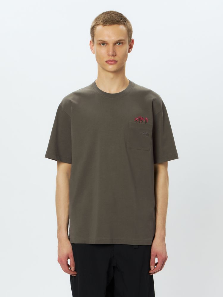 公式】ショートスリーブフラッシュドライフラワーロゴティー