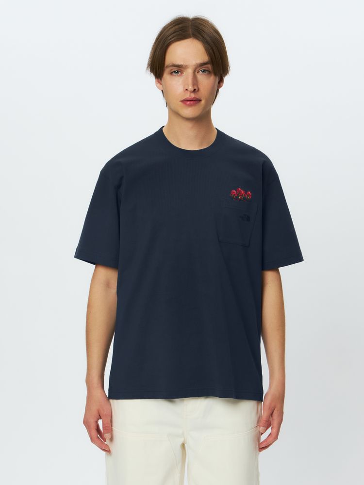 THE NORTH FACE(ザ・ノース・フェイス) ｜ショートスリーブフラッシュドライフラワーロゴティー（ユニセックス）