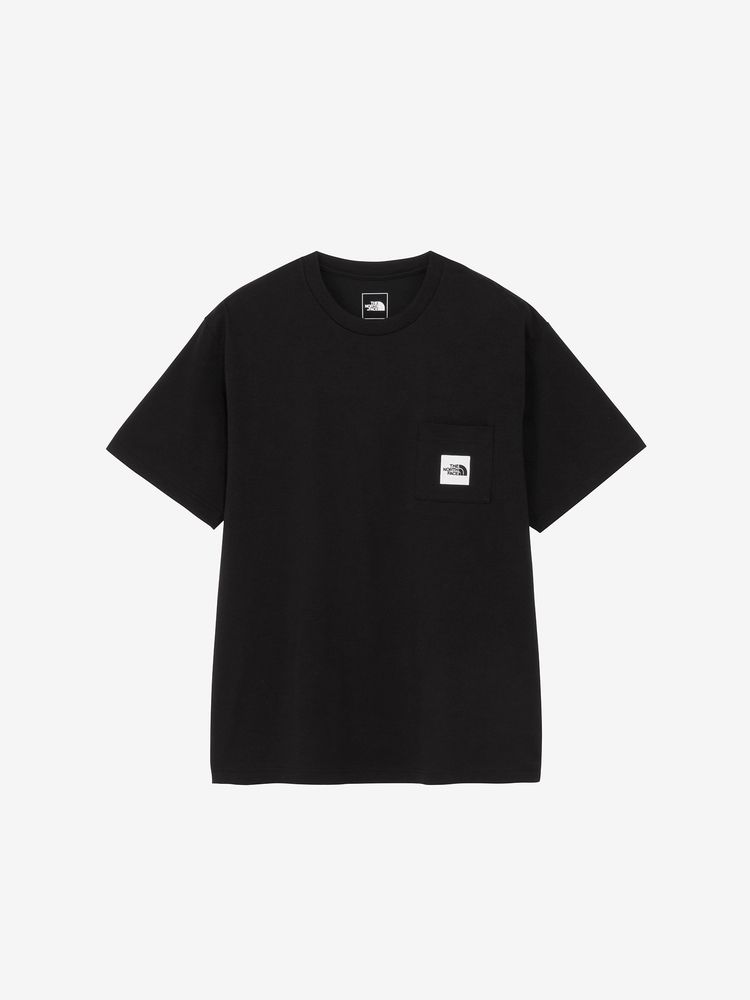 国内配送★THE NORTH FACE★スクエアロゴ ポケット半袖Tシャツ 公式】トドラーショートスリーブバンダナスクェアロゴティー