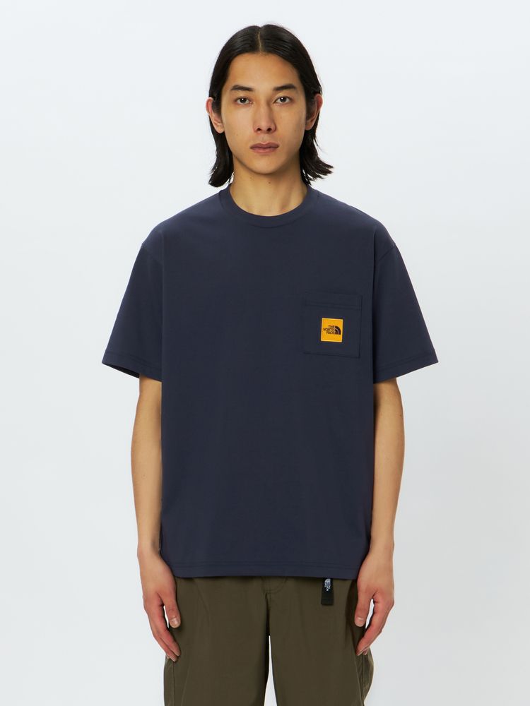 THE NORTH FACE ザノースフェイス ロゴ Tシャツ ポケットTシャツ 公式】ショートスリーブスクエアロゴポケットティー(メンズ
