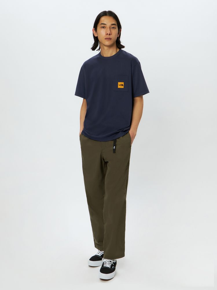 THE NORTH FACE(ザ・ノース・フェイス) ｜ショートスリーブスクエアロゴポケットティー（メンズ）