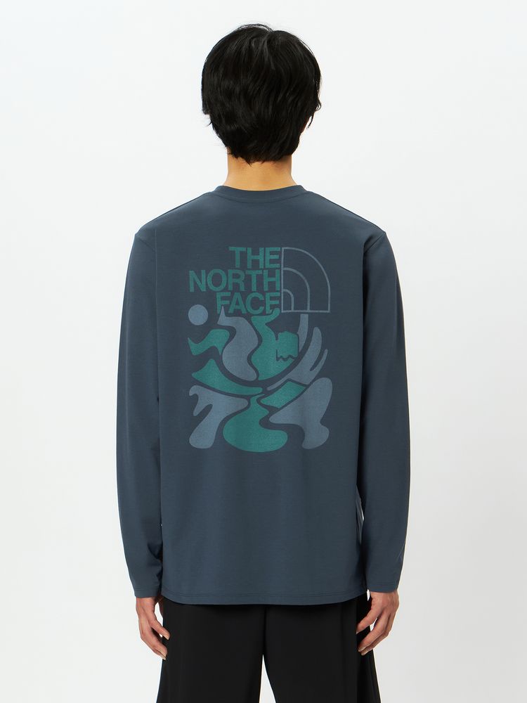 THE NORTH FACE(ザ・ノース・フェイス) ｜ロングスリーブ ES クライミングロゴティー（メンズ）