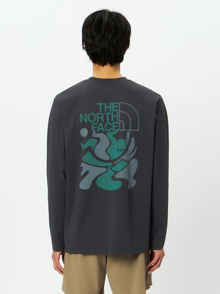 THE NORTH FACE(ザ・ノース・フェイス) ｜ロングスリーブ ES クライミングロゴティー（メンズ）
