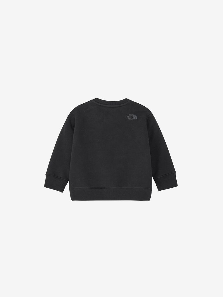 356　ノースフェイス　プルオーバースウェット　キッズ160　ブラック　黒 356 ノースフェイス プルオーバースウェット キッズ160 ブラック