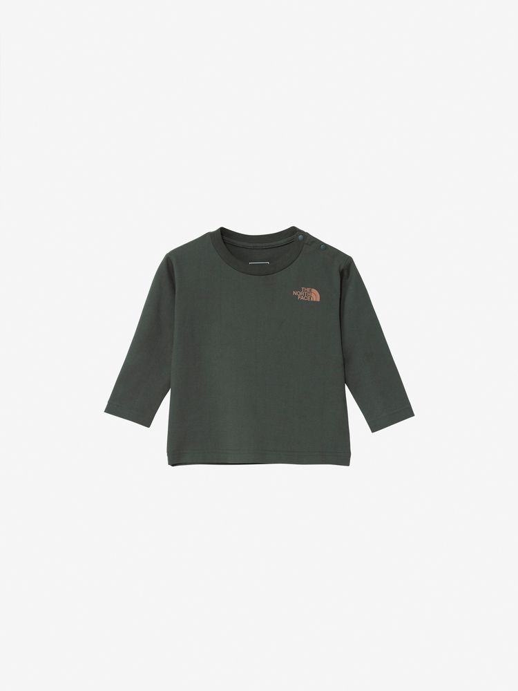 [ノースフェイス]DYEING 長袖 ラウンド Tシャツ★新作・24AW★ THE NORTH FACE tシャツ 「THE FACE/ザノースフェイス」DYEING L