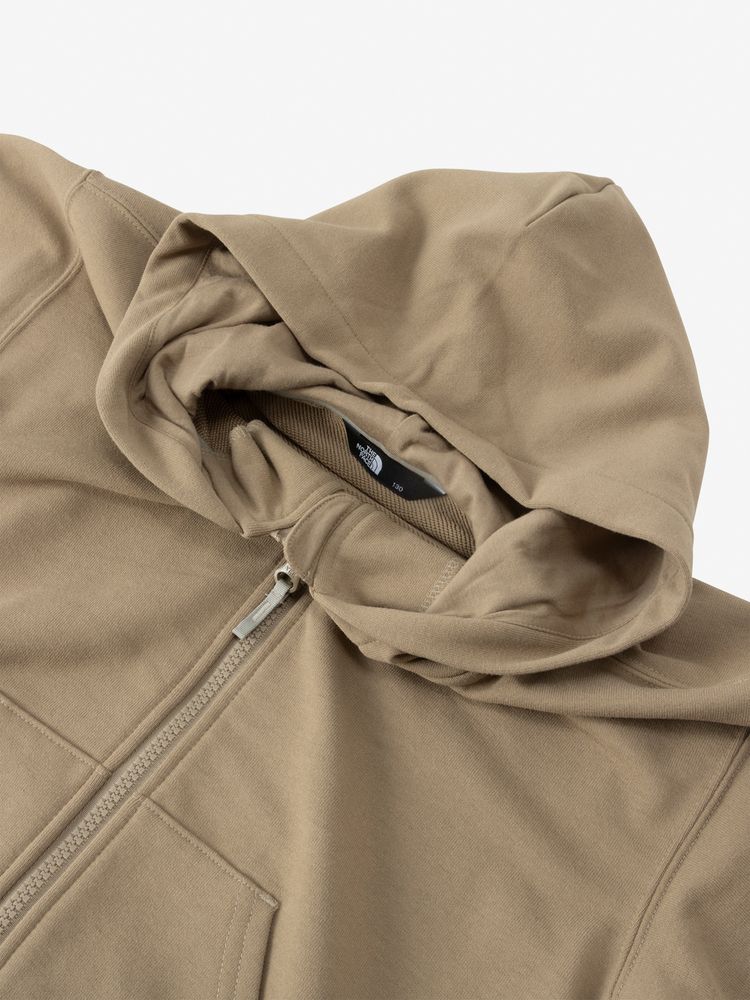 THE NORTH FACE(ザ・ノース・フェイス) ｜グリズスウェットロゴフルジップフーディ（キッズ）