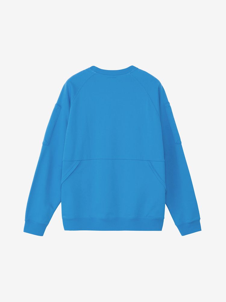 【新品】DOORS　スウェットクルーネックプルオーバー G.BLUE ヴィンテージファッション - 【新品】DOORS スウェットクルー