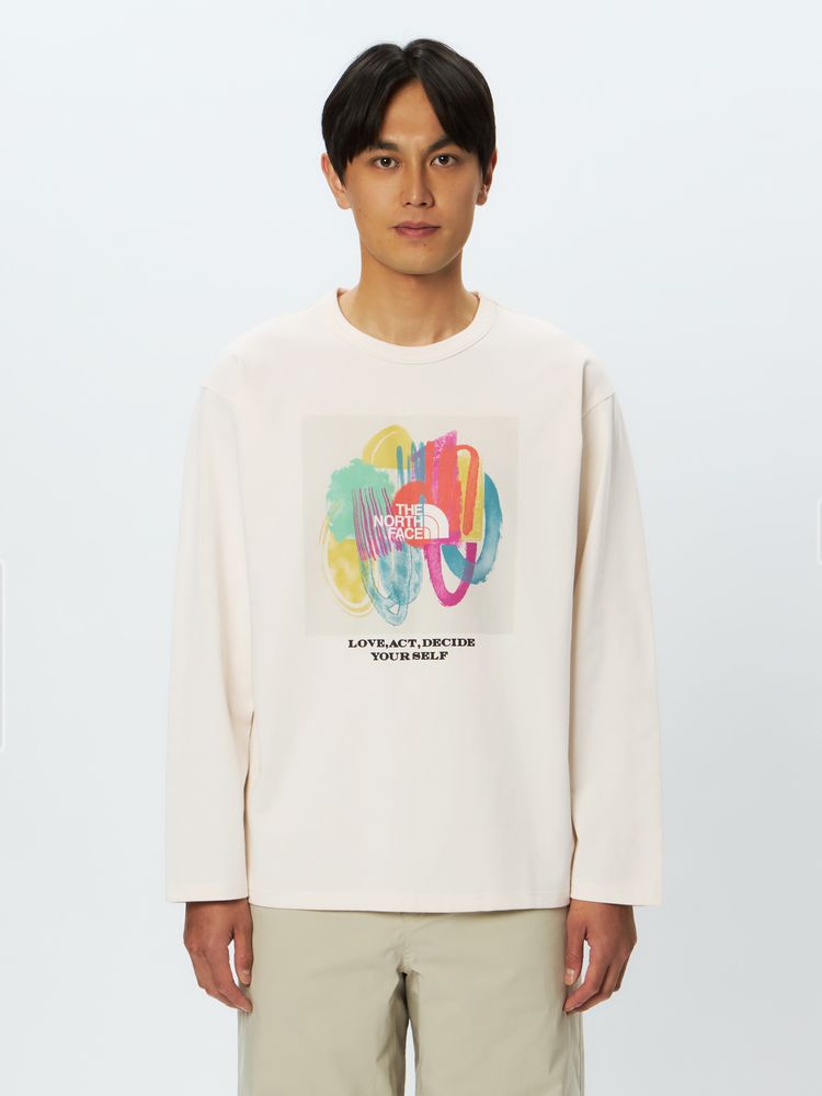 THE NORTH FACE(ザ・ノース・フェイス) ｜CRロングスリーブメッセージティー（ユニセックス）