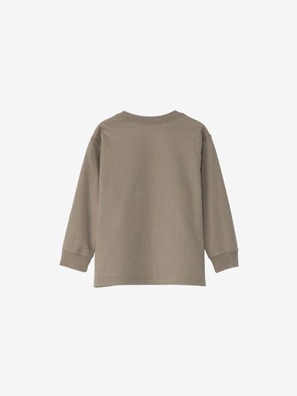 公式】トドラーロングスリーブポケットロゴティー（キッズ）｜ザ