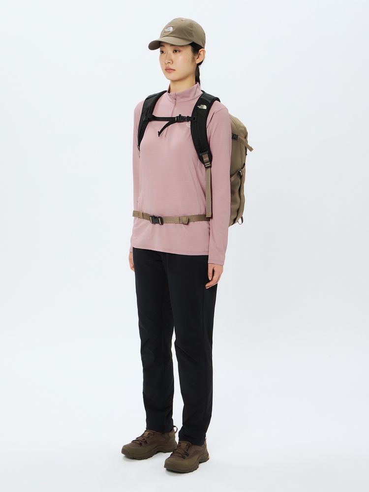 THE NORTH FACE(ザ・ノース・フェイス) ｜ロングスリーブフラッシュドライスリーディージップアップ（レディース）