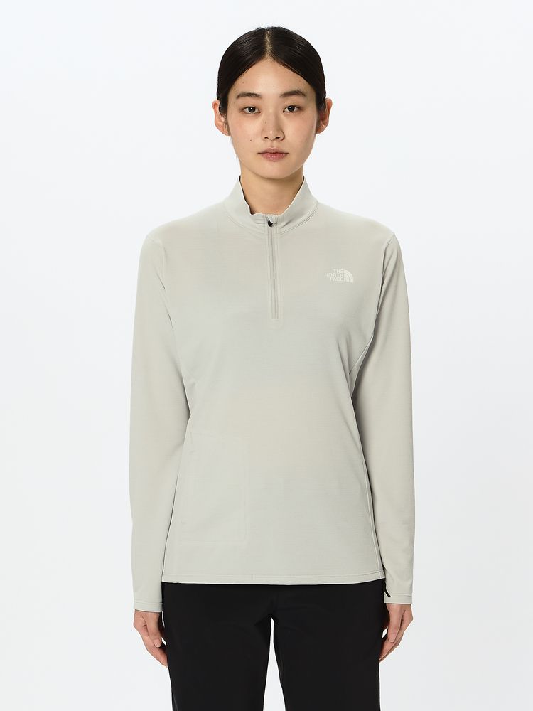 THE NORTH FACE(ザ・ノース・フェイス) ｜ロングスリーブフラッシュドライスリーディージップアップ（レディース）