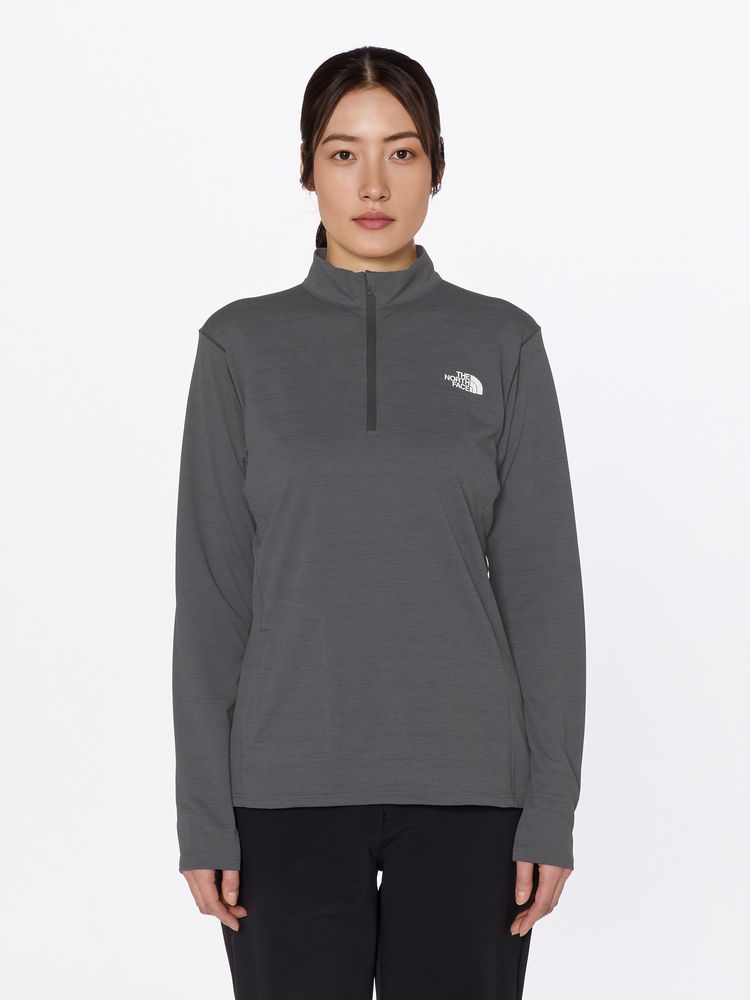 THE NORTH FACE(ザ・ノース・フェイス) ｜ロングスリーブフラッシュドライスリーディージップアップ（レディース）