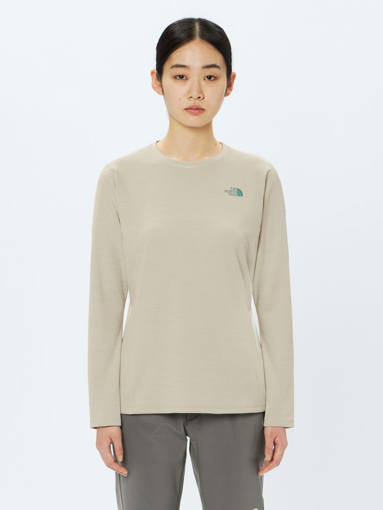 THE NORTH FACE(ザ・ノース・フェイス) ｜ロングスリーブ QD ミッドクルー（レディース）
