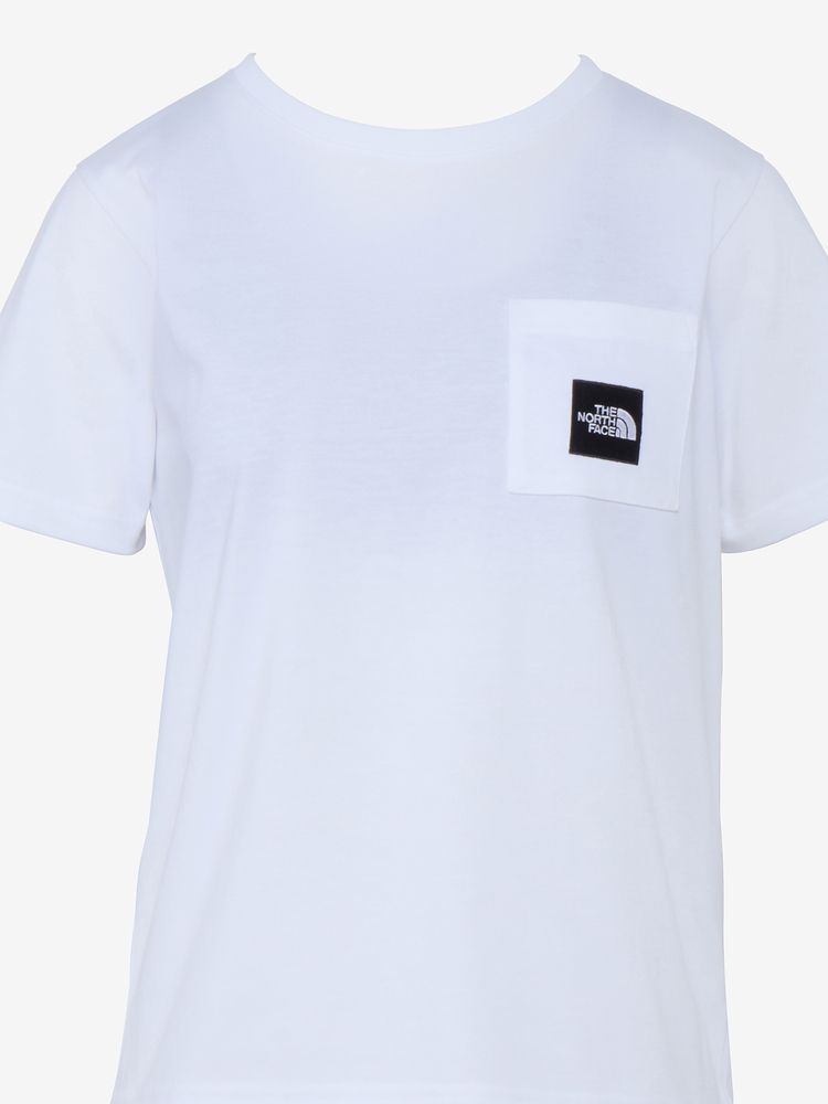 早い者勝ち!!! THE NORTH FACE◆S/S スクエアロゴポケットティー THE NORTH FACE L/S SQUARE LOGO TEE ホワイト 23FW-I（ザ