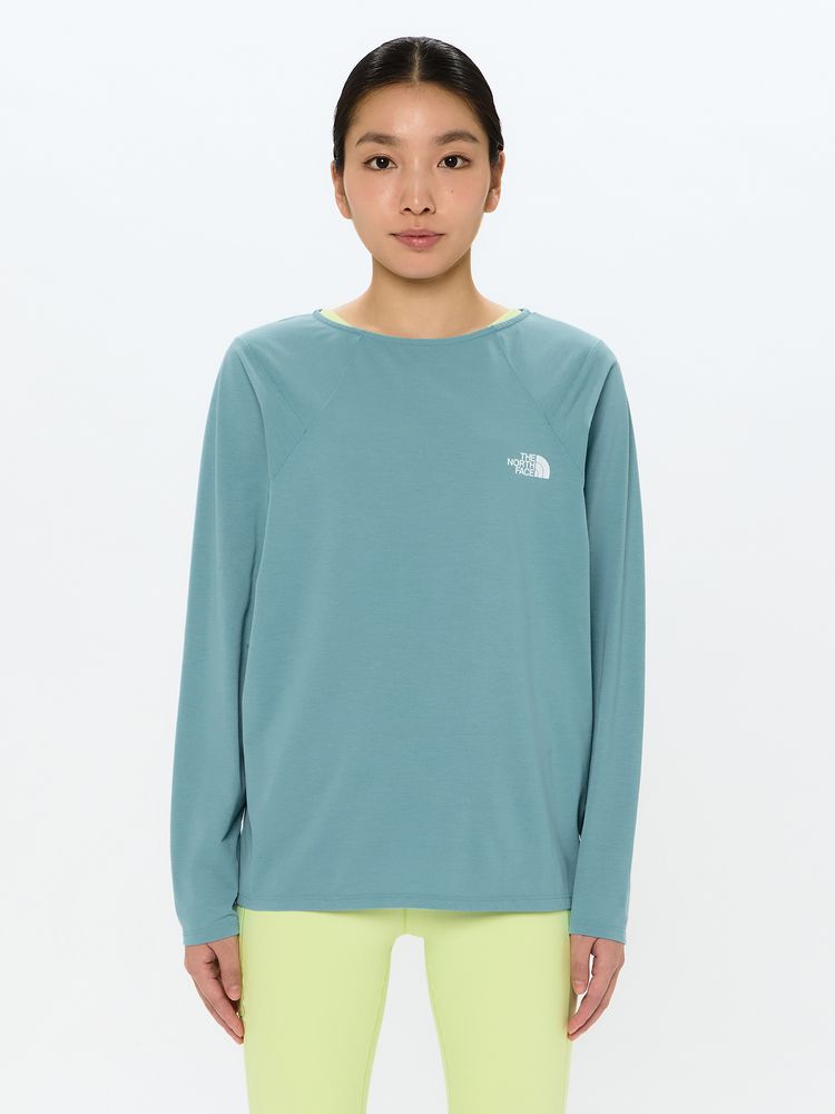 THE NORTH FACE(ザ・ノース・フェイス) ｜ロングスリーブ ES デザインドティー（レディース）