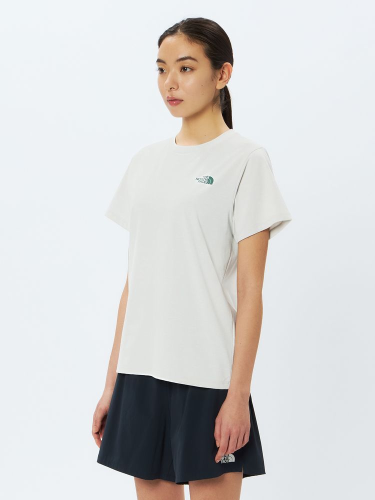 THE NORTH FACE(ザ・ノース・フェイス) ｜ショートスリーブ ES クライミングロゴティー（レディース）