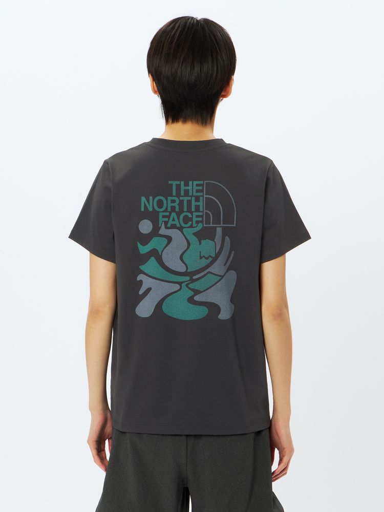THE NORTH FACE(ザ・ノース・フェイス) ｜ショートスリーブ ES クライミングロゴティー（レディース）