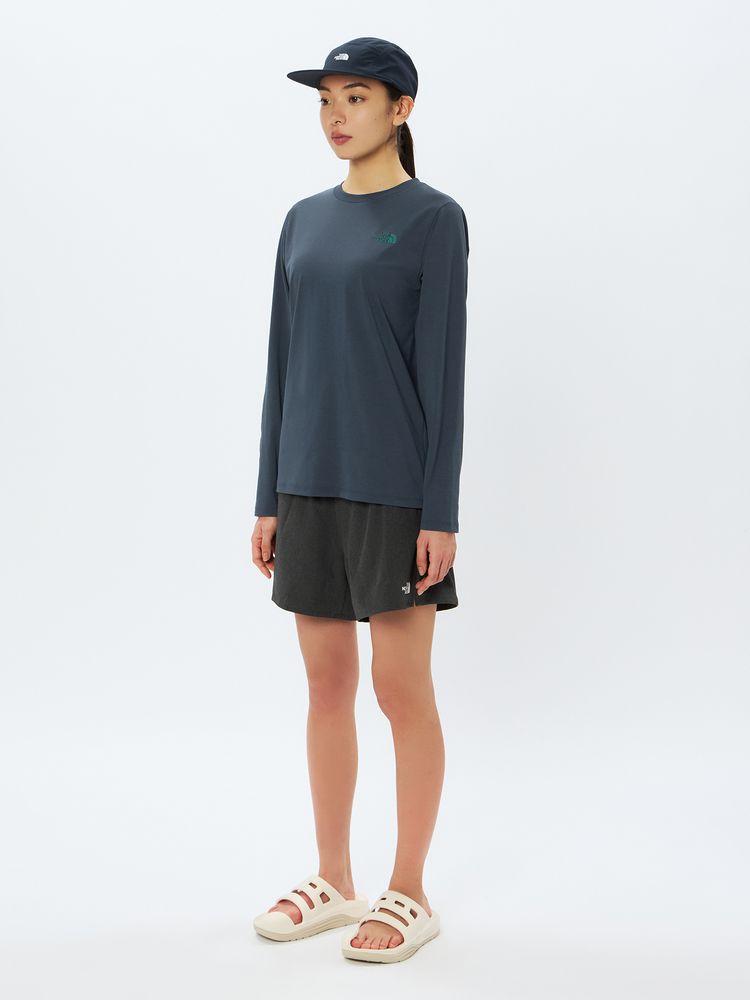 THE NORTH FACE(ザ・ノース・フェイス) ｜ロングスリーブ ES クライミングロゴティー（レディース）