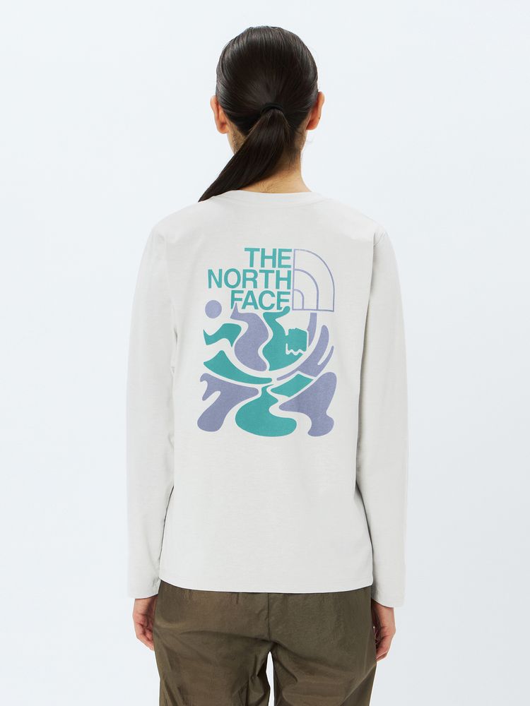 THE NORTH FACE(ザ・ノース・フェイス) ｜ロングスリーブ ES クライミングロゴティー（レディース）