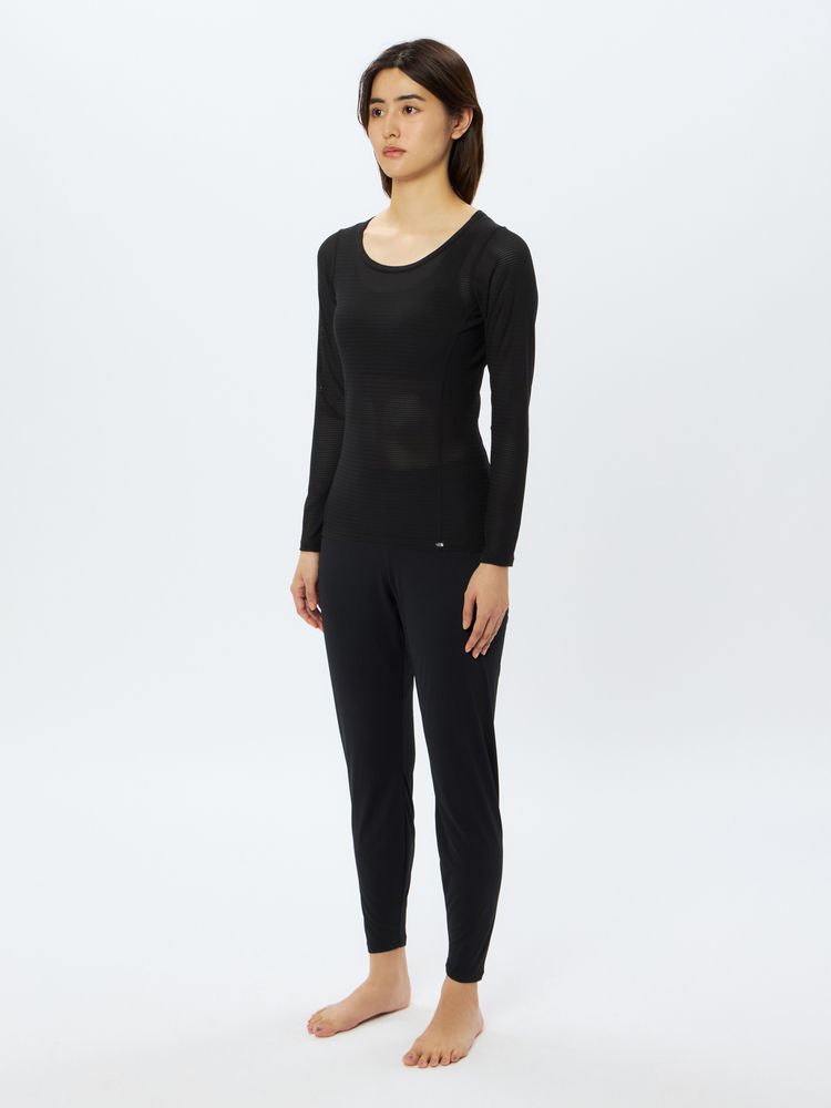 公式】ロングスリーブ 100 ドライ WR クルー（レディース）｜ザ