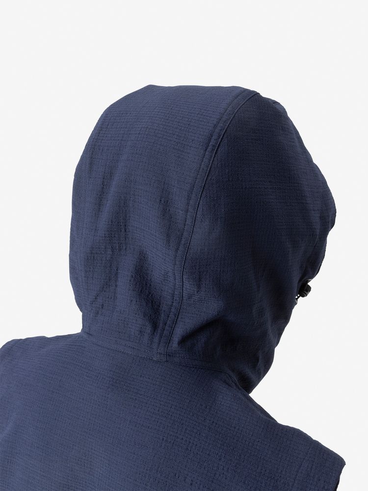 美品 L ノースフェイス ジップアップベスト ナイロンベスト メッシュベスト 紺 ザノースフェイス THE NORTH FACE SWALLOWTAIL VEST ナイロン