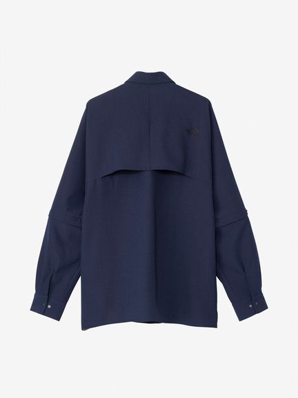 公式】ロングスリーブジップオフベントメッシュシャツ（ユニ