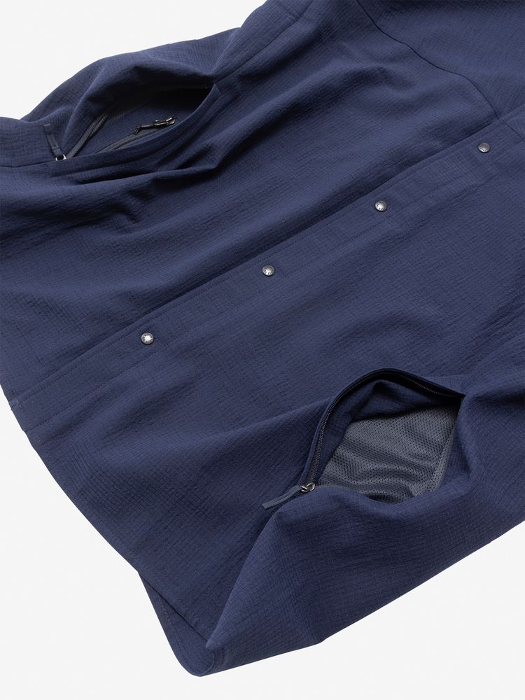 THE NORTH FACE(ザ・ノース・フェイス) ｜ロングスリーブジップオフベントメッシュシャツ（ユニセックス）