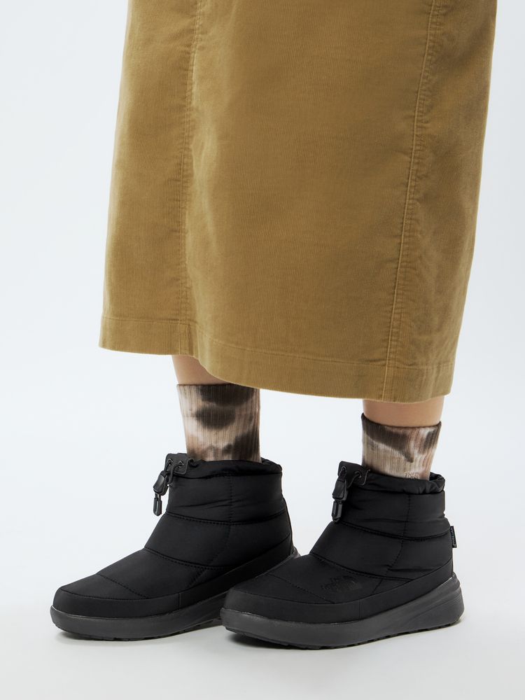 ザ・ノース・フェイス　ヌプシ　ブーティ　ウォータープルーフVIII　ショート　TNFブラック×TNFブラック　THE NORTH FACE　NFW52273　KK