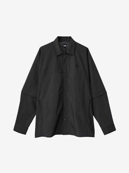 3日間限定出品　アロー　クロップロングスリーブ　X S 公式・限定】ロングスリーブジップオフフィールドシャツ（ユニ