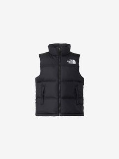 THE NORTH FACE ヌプシベスト ブラック×ホワイト THE NORTH FACE ノースフェイス 中綿ベスト ヌプシ ベスト オン