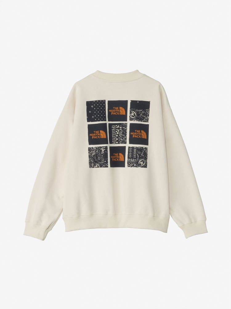 THE NORTH FACE(ザ・ノース・フェイス) ｜グラフィックロゴスウェットクルー（キッズ）