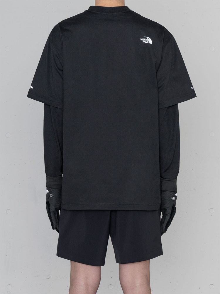 公式・限定】HYKE ショートスリーブトレイルクルー（メンズ