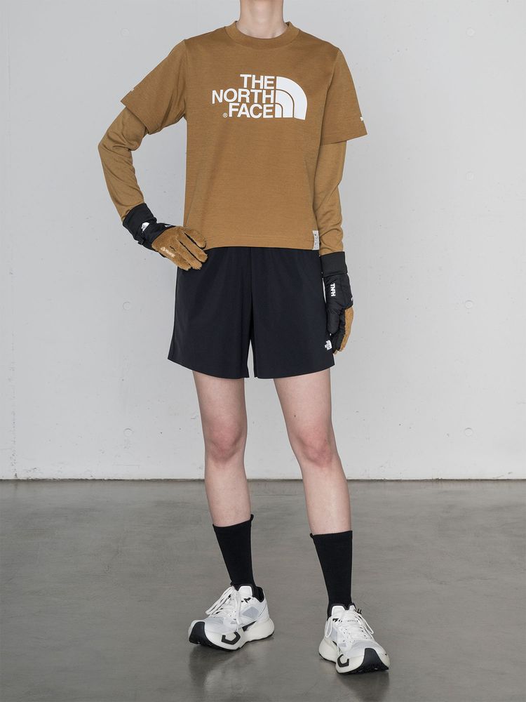 公式・限定】HYKE ショートスリーブトレイルクルー（レディース