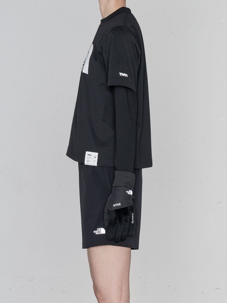 公式・限定】HYKE ショートスリーブトレイルクルー（レディース