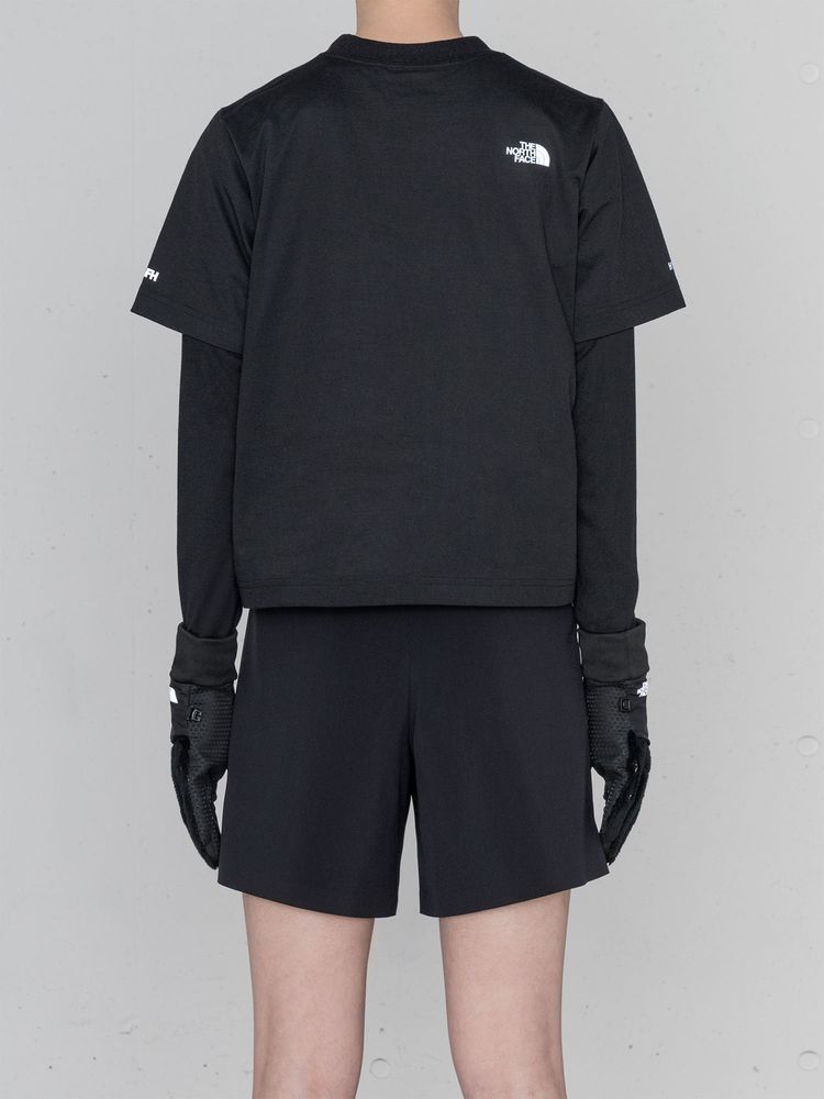 公式・限定】HYKE ショートスリーブトレイルクルー（レディース