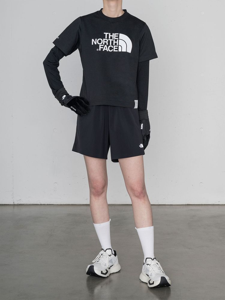 公式・限定】HYKE ショートスリーブトレイルクルー（レディース