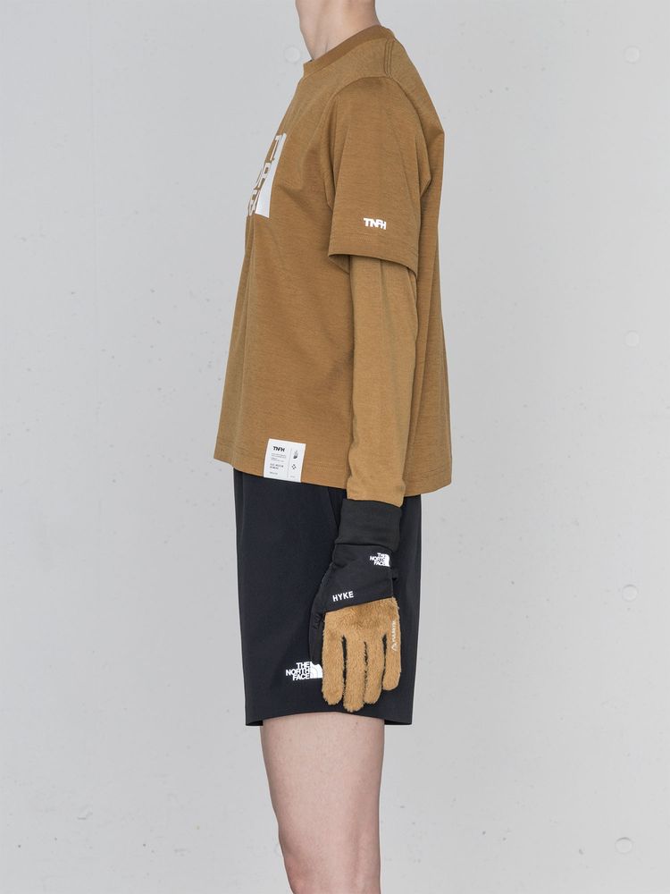 公式・限定】HYKE ショートスリーブトレイルクルー（レディース