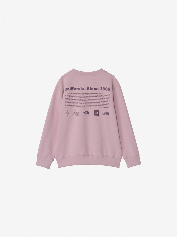 THE NORTH FACE(ザ・ノース・フェイス) ｜ヒストリカルロゴスウェットクルー（キッズ）